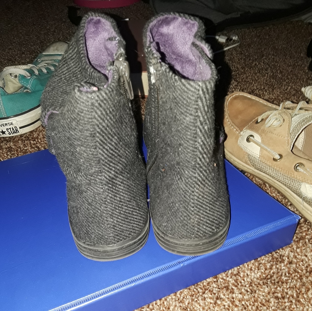 Blowfish ankle booties.